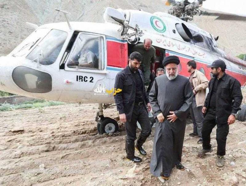 Accident aviatic în Iran, la bordul elicopterului se afla președintele Ebrahim Raisi  
