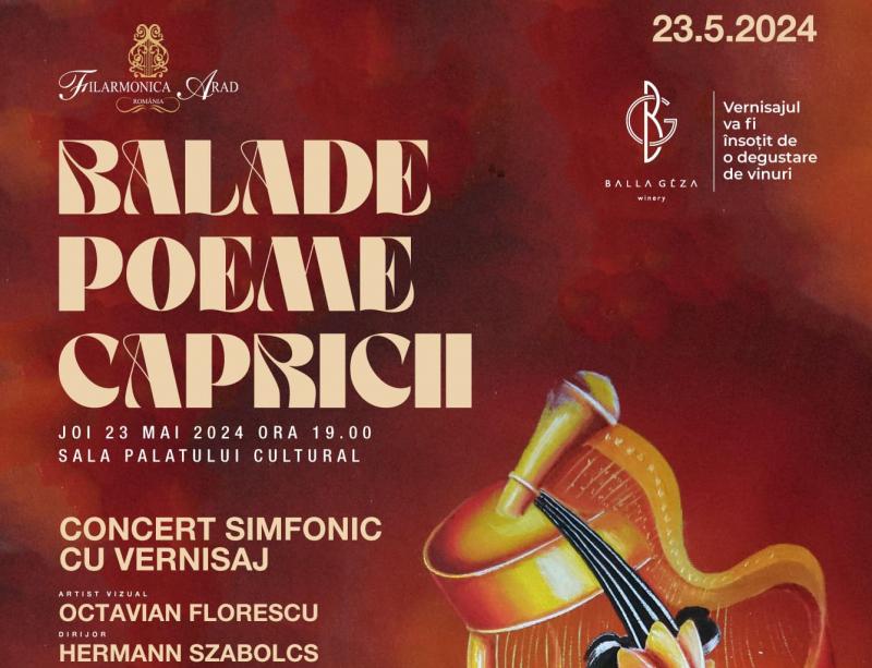 Balade, Poeme, Capricii - Răzvan Stoica și vioara lui, un Stradivarius din 1729 la Filarmonica din Arad