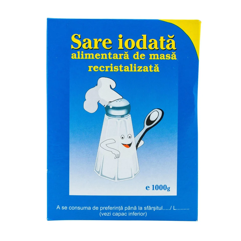 Importanța consumului de sare iodată