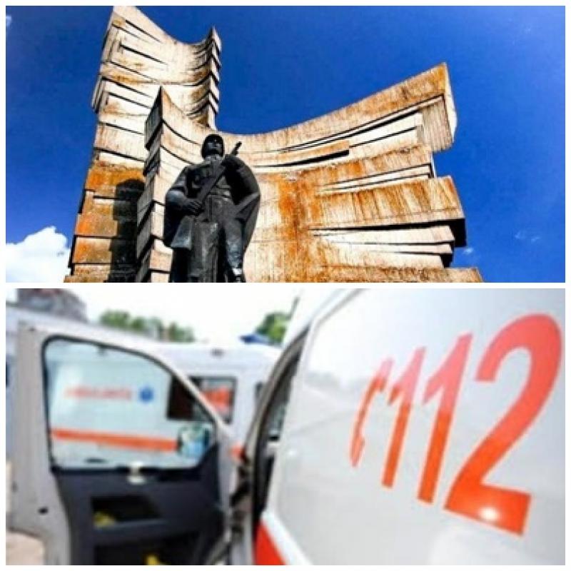 Patru victime transportate la Urgențe în urma unui grav accident produs în zona Monumentului Eroilor de la Păuliș