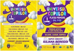 „Universul copiilor“. Evenimente pentru copii de 1 Iunie, în municipiul Arad