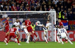 CLIPA DE EURO: Anglia și-a adjudecat victoria cu un joc economicos împotriva Serbiei. Anglia – Serbia 1 - 0