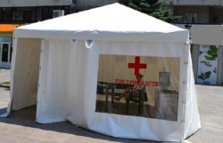 Puncte de prim ajutor și de distribuție a apei potabile în județul Arad