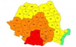 Meteorologii au emis cel mai timpuriu cod roșu de caniculă din istoria României pentru ziua de 22 iunie. Aradul se menține sub cod portocaliu