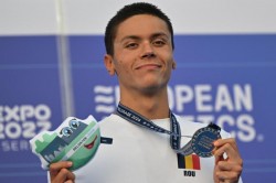 Încă o medalie de aur pentru David Popovici la Europene în proba de 200 m liber