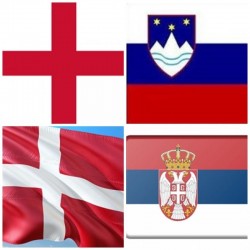 CLIPA DE EURO: Serbia se reîntoarce la delicioasa pleșkaviță, iar Anglia câștigă grupa C. Danemarca și Slovenia departajate în clasament de...locul superior ocupat în preliminariile de calificare. Remize albe în ambele partide disputate

