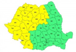 Nicio zi fără cod galben de furtuni în Arad. Avertizare meteo de instabilitate atmosferică pentru jumătatea de vest a României