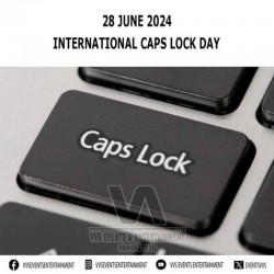 28 iunie - Ziua Internațională Caps Lock