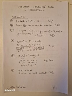 Peste 7400 de elevi au lipsit la proba de Matematică la Evaluarea Națională 2024. Niciun elev nu a fost eliminat din examen