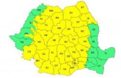 După caniculă, urmează furtuni. Cod galben de instabilitate atmosferică pentru mare parte a țării