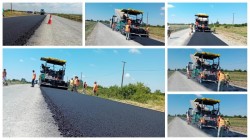  A început așternerea asfaltului pe drumul Seleuș-Șicula