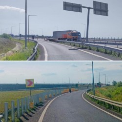 Coborâre de pe autostradă spre Timișoara închisă pentru 2 zile

