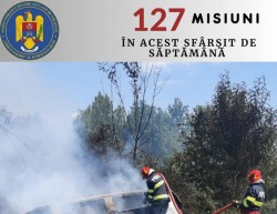 Bilanțul misiunilor pompierilor arădeni din acest sfârșit de săptămână