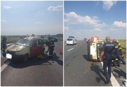 Accident cu victime pe A1 Nădlac-Arad