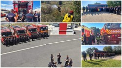 Misiune de spijin în Franța pentru 40 de pompieri arădeni