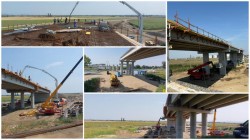 Pe centura de Sud-Est a municipiului se construiește unul dintre cele mai mari poduri din România