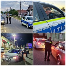 Razie la Pâncota în zi de piață soldată cu dureri de cap pentru mulți șoferi
