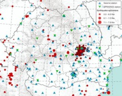 Lanț de cutremure în decurs de mai puțin de o zi în România în aceeași zonă seismică. Cel mai puternic a avut magnitudinea 4,1