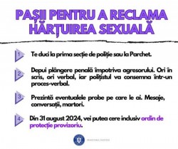 Hărțuirea sexuală în atenția Ministerului Justiției. Ghid informativ distribuit în licee și facultăți

