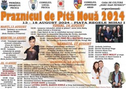  Praznicul de Pită Nouă – Pecica 2024. Programul manifestărilor