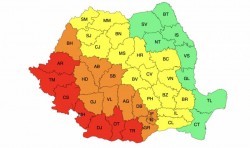 Nici joi nu scăpăm de temperaturile extreme! Ne topim la 41 de grade!  Cod roșu de caniculă în Arad și alte 6 județe