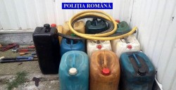 Trei hoți de combustibil din Lipova, reținuți de polițiștii de la Transporturi