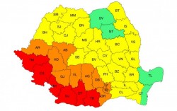 O mică gură de aer pentru arădeni. Codul roșu s-a transformat în cod portocaliu de caniculă. Prognoza meteorologilor pentru zilele de sâmbătă și duminică pentru întreaga țară


