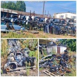 Bombă ecologică în Arad. 5.000 kilograme de deșeuri periculoase ridicate de la o firmă de dezmembrări auto

