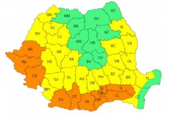 Aradul se topește din nou. Cod portocaliu de caniculă pentru duminică, 25 august