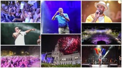 Mii de arădeni au inundat platoul din fața Primăriei la concertul a cărui cap de afiș a fost Smiley