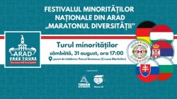 Maratonul Diversității la Festivalul Minorităților Naționale din Arad: 30 august – 1 septembrie

