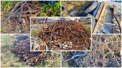 Două tone de deșeuri metalice impregnate cu substanțe periculoase, depozitate neconform descoperite în Livada