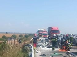 Consulul Ungariei la București mort într-un grav accident pe autostrada A1 Deva – Nădlac. Circulația este deviată