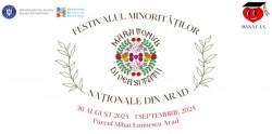 Festivalul Minorităților Naționale din Arad, 30 august – 01 septembrie 2024