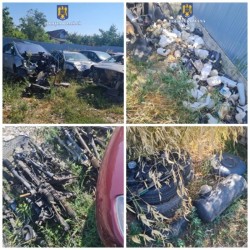 O firmă din Arad s-a ales cu dosar penal în urma unor controale pe linia deșeurilor periculoase. Aproximativ 200.000 de kilograme de piese auto provenite din dezmembrări depozitate ilegal