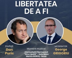 Dan Puric, invitatul „Dialogurilor universitare by UVVG”, la Satu Mare 