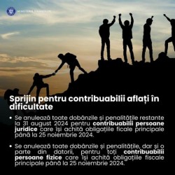 Sprijin pentru contribuabilii în dificultate. Unele datorii vor fi reduse chiar și la jumătate

