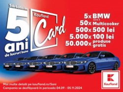 La 5 ani de Kaufland Card, compania de retail răsplătește loialitatea consumatorilor