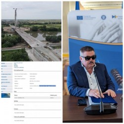 Finalizarea construirii noului pod peste Mureș sub semnul întrebării. P.A.B. România, firma omului de afaceri arădean Sandu Ion își cere în instanță falimentul

