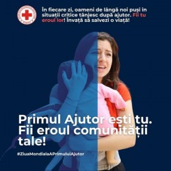 14 septembrie 2024 -Ziua Mondială a Primului Ajutor: „Românii nu știu să intervină”

