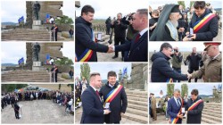 Ceremonia de comemorare a eroilor Detașamentului Păuliș