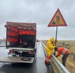 Trafic îngreunat pe autostrada A1 și mai multe drumuri naționale din vestul țării în această săptămână din cauza unor lucrări la carosabil

