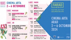 Începe fARAD #11! O ediție ACE! cu 5 zile de proiecții, premiere, evenimente speciale, dezbateri și Q&A-uri cu regizori internaționali - între 2 și 6 octombrie la Cinema Arta din Arad