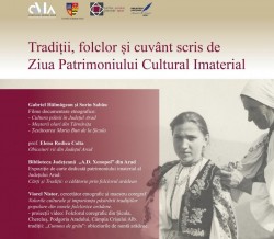 Tradiții, folclor și cuvânt scris de Ziua Patrimoniului Cultural Imaterial