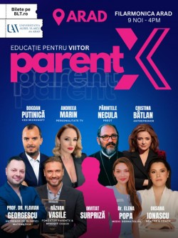 Teodor Cilan: „UAV, partener al uneia dintre cele mai importante conferințe din domeniul educațional: PARENTX”

