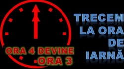 România trece la ora de iarnă în următorul weekend
