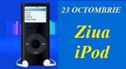 23 octombrie – Ziua iPod-ului, care a împlinit 23 de ani de existență