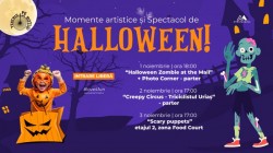 Momente artistice, Concurs de Costume și Spectacole de Teatru de Halloween la Atrium Mall!