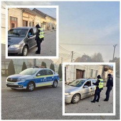 Razie ale polițiștilor din Gurahonţ