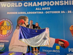 În urma rezultatelor de la Campionatul Mondial de Karate, sportivii arădeni felicitați de UVVG
